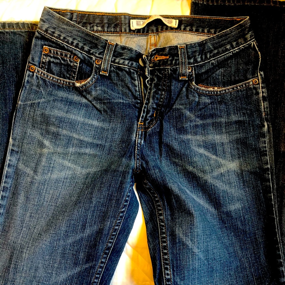 Express precision fit wide leg jeans